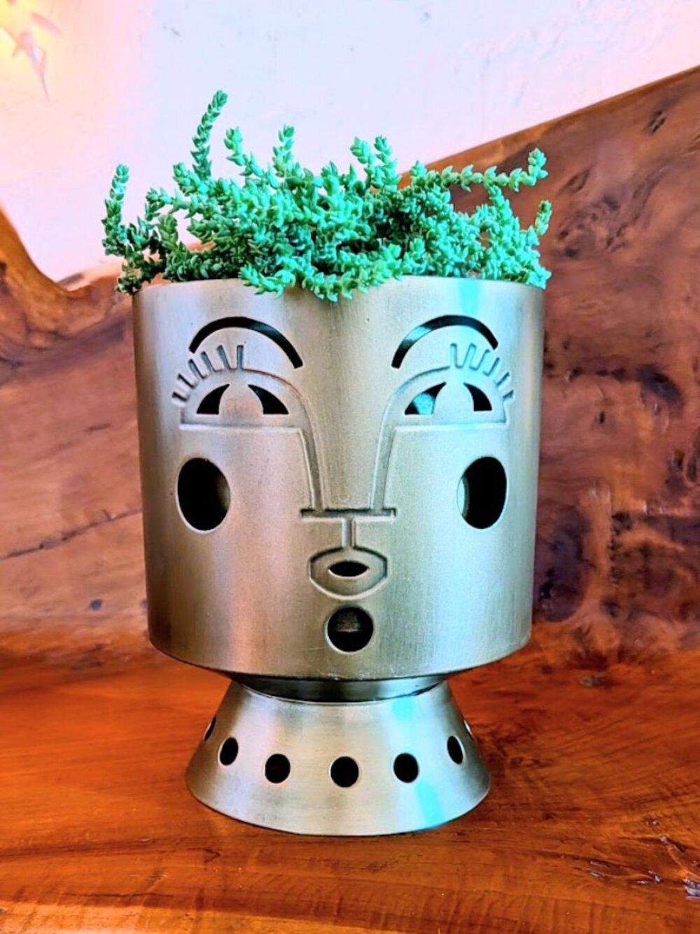 Jungalow - Brass Bette Planter Pot by Justina Blakeney